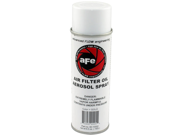 AFE: Air Filter Oil: 6.5 oz; Gold (Aerosol Spray)