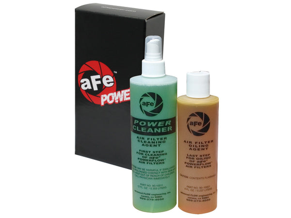 AFE: Air Filter Restore Kit: 8 oz Gold Oil & 12 oz Power Cleaner (Squeeze Oil Bottle)