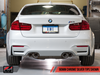 AWE: 2015-18 BMW M3 3.0T - Non-Resonated Track Edition Exhaust (Chrome Silver Tips 90mm)