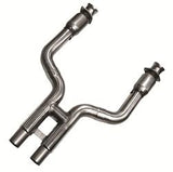 Kooks Headers & Exhaust:  2007-2010 FORD MUSTANG SHELBY GT500 3" CATTED H PIPE 5.4L