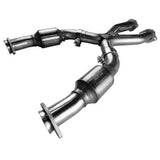 Kooks Headers & Exhaust:  1999-2004 FORD MUSTANG GT/COBRA 3" X 3" GREEN CATTED X-PIPE