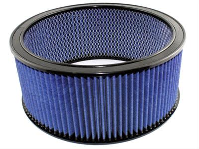 AFE: Round Racing Air Filter w/Pro 5R Filter Media 14 OD x 12 ID x 6 H in E/M