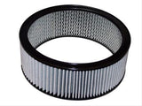 AFE: Round Racing Air Filter w/Pro DRY S Filter Media 14 OD x 12 ID x 3 H in E/M