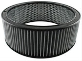 AFE: Round Racing Air Filter w/Pro DRY S Filter Media 14 OD x 12 ID x 5 H in E/M