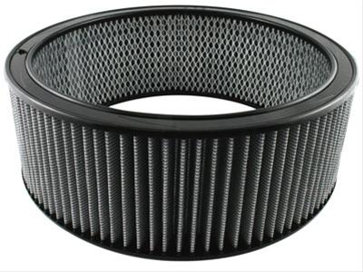 AFE: Round Racing Air Filter w/Pro DRY S Filter Media 14 OD x 12 ID x 5 H in E/M