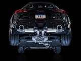 AWE: 2020-21 Toyota Supra A90 - Non-Resonated Touring Edition Exhaust (5" Chrome Silver Tips)