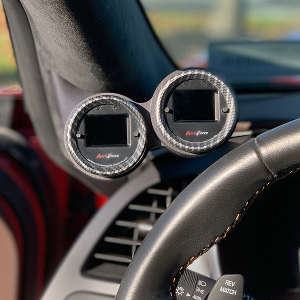Aeroforce Dash Gauge Pod with Vent [ATS V, Camaro, CTS V] WEAPONX Motorsports