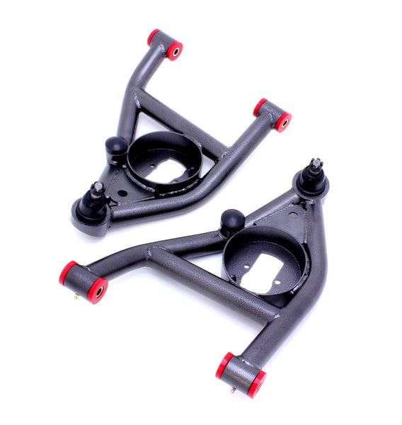 BMR:  1968-1974 GM X-Body A-arms, lower, DOM, non-adj, poly bushings, front bump stops