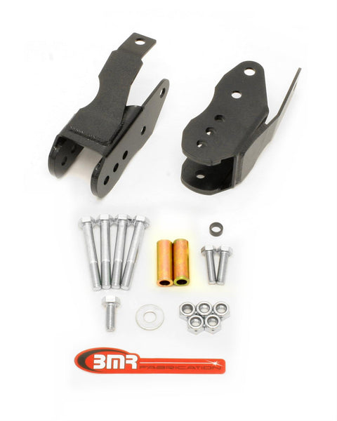 BMR:  2005-2014 Ford Mustang S197 Control arm relocation brackets, bolt-on