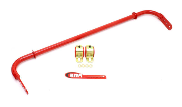 BMR:  2010 - 2011 Chevy Camaro Sway bar kit with bushings, rear, adjustable, hollow 25mm (Red)