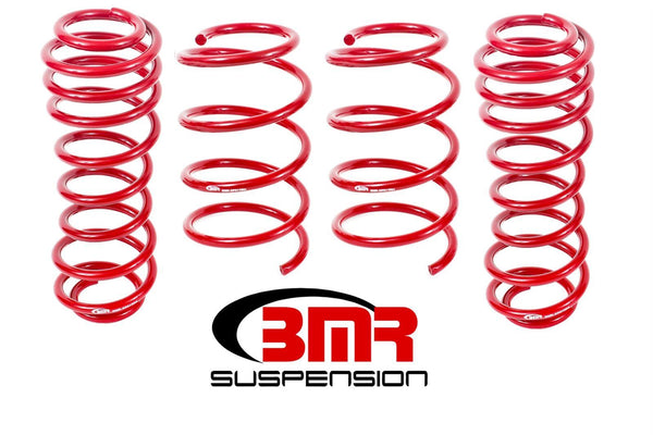 BMR:  2005 - 2014 Ford Mustang S197 Lowering springs, set of 4, 1.5