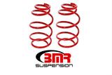 BMR: 2010 - 2015 Chevy Camaro Lowering springs, front, 1.2" drop, 200 spring rate, V6 (Red)