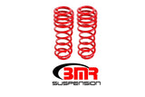 BMR: 2005 - 2014 Ford Mustang Shelby GT 500 Lowering springs, rear, 1.5" drop, handling, GT/GT500 (Red)
