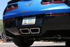 Billy Boat Exhaust: 2014-19 CHEVY C7 CORVETTE Z06 BULLET-PRT AXLE BACK EXHAUST SYSTEM (ROUND OR SPEEDWAY TIPS)