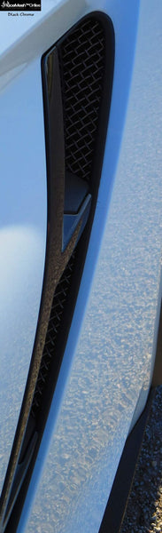 RaceMesh Grilles: Front Fender Vent Grill  [C7 Corvette, LT1]
