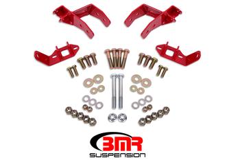 BMR:  1978-1987 G-Body Coilover conversion kit, rear, non-adj shock mount, w/o CAB (Red)