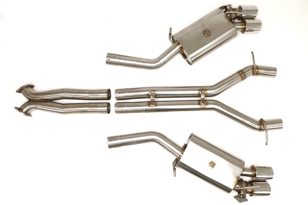 Billy Boat Exhaust: 2016-19 CHEVY CAMARO SS ZL1 CAT BACK EXHAUST SYSTEM – MANUAL TRANS (ROUND TIPS)