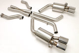 Billy Boat Exhaust: 1992-95 CHEVY C4 CORVETTE ZR1 FUSION CAT BACK EXHAUST SYSTEM (OVAL TIPS)