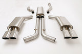 Billy Boat Exhaust: 1996 CHEVY C4 CORVETTE LT1 CAT BACK EXHAUST SYSTEM (OVAL TIPS)