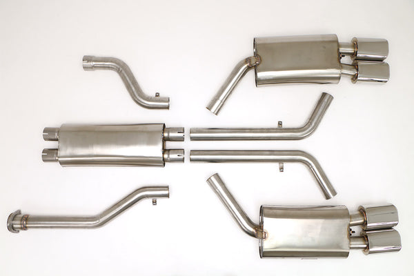 Billy Boat Exhaust: 1996 CHEVY C4 CORVETTE LT4 CAT BACK EXHAUST SYSTEM 2 1/2″ (OVAL TIPS)