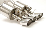 Billy Boat Exhaust: 2005-08 CHEVY C6 CORVETTE FUSION REAR EXHAUST SYSTEM FOR FACTORY NPP (OVAL TIPS)