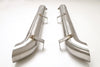 Billy Boat Exhaust: 1963-82 CHEVY C2 C3 CORVETTE INSULATED SIDE PIPES 4″ – BRUSHED STAINLESS FINISH