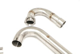 Billy Boat Exhaust: 1963-82 CHEVY C2 C3 CORVETTE LS CONVERSION SIDE PIPES 3″ – BRUSHED STAINLESS FINISH