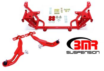 BMR: 2005-2009 S197 Ford Mustang Front end package (adjustable) (Red)