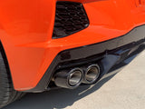 Billy Boat Exhaust: CHEVY C8 CORVETTE STINGRAY FUSION EXHAUST SYSTEM (4.5″ CARBON FIBER TIPS)