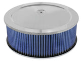 AFE: Magnum FLOW Pro 5R Air Filter Chrome Assembly; 14 D x 5 H in E/M