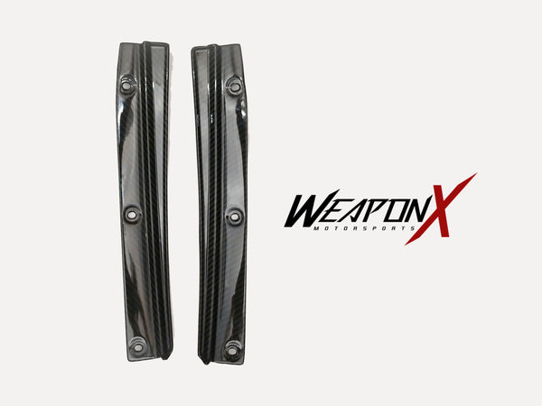 WEAPON-X: Front Splitter Wheel Arches - Carbon Fiber  [CTS V, LT4]