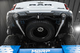 MBRP: 2021+ Dodge Ram TRX -- 3" Cat-Back Dual Split Rear, Race Version Exhaust System -- Stainless Steel w/ Carbon Fiber Tips