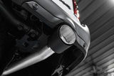 MBRP: 2021+ Dodge Ram TRX -- 3" Cat-Back Dual Split Rear, Race Version Exhaust System -- Stainless Steel w/ Carbon Fiber Tips