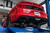 MBRP: 2018-21 Ford Mustang GT 5.0L -- 3" Cat Back w/ Quad 4" Dual Wall Tips, Race Version, AL