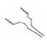 MBRP: 2011-14 Ford Mustang GT 5.0L, 2011-12 Shelby GT500 -- 3" Cat Back, Dual Split Rear, Race Version, T409