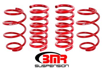 BMR: 2015 - 2018 Ford Mustang S550 Lowering springs, set of 4, min drop front, perf version