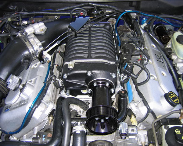 WHIPPLE: 2.3L Supercharger Upgrade for OEM Throttle Body  [ 2003-2004 Ford Mustang Cobra 4.6L V8 ]