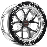 Weld: 15x10.33 RT-S S76 Mickey Thompson Black Drag Wheel Beadlock