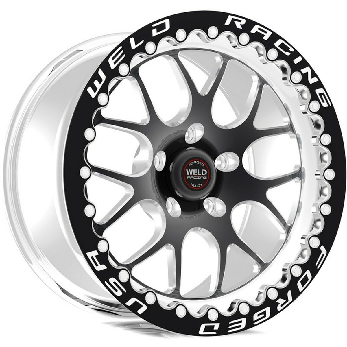 Weld: 17x10 RT-S S77 Forged Aluminum Black Mickey Thompson