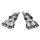 Kooks Headers & Exhaust:  2013-2014 FORD MUSTANG SHELBY GT500 POLISHED QUAD TIP AXLEBACK