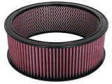 AFE: Round Racing Air Filter w/Pro 5R Filter Media 14 OD x 12 ID x 5 H in E/M