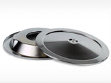 AFE: Magnum FLOW Air Filter Components Chrome Top & Base; 14 in w 7/8 in Drop