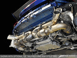 AWE: Porsche 997.2TT Performance Exhaust System w/Diamond Black Quad Tips