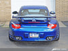 AWE: Porsche 997.2TT Performance Exhaust System w/Diamond Black Quad Tips