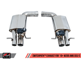 AWE: 2019-2020 Mercedes-Benz W205 AMG C63/S Coupe - SwitchPath Non-Dynamic Exhaust System