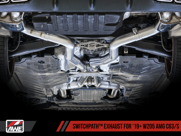 AWE: 2019-2020 Mercedes-Benz W205 AMG C63/S Coupe - SwitchPath Dynamic Exhaust System