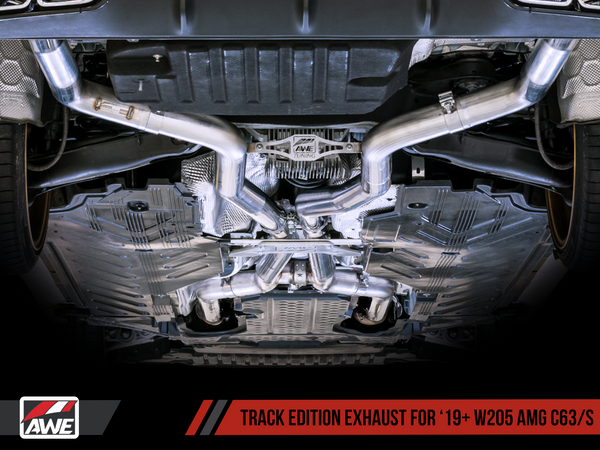 AWE: 2019-2020 Mercedes-Benz W205 AMG C63/S Coupe - Track Edition Exhaust