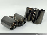 AWE: 2010-2016 Porsche 970 Panamera Turbo - Touring Edition Performance Exhaust System w/ Diamond Black Tips