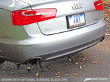 AWE: 2012-2015 Audi C7 A6 3.0T - Touring Edition Exhaust Dual Outlet Diamond Black Tips