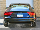 AWE: 2012-2015 Audi A7 C7 3.0T - Touring Edition Exhaust System w/Dual Outlet Diamond Black Tips